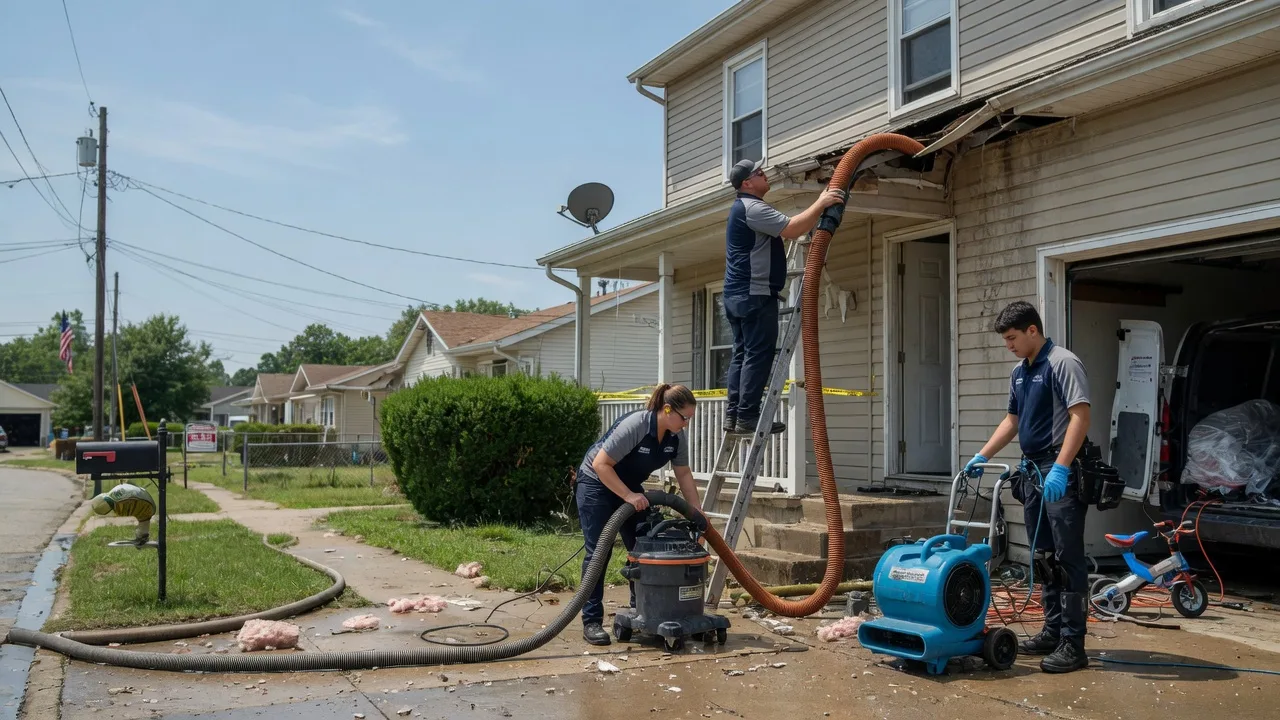 Water Damage Restoration in Matthews, IN near me